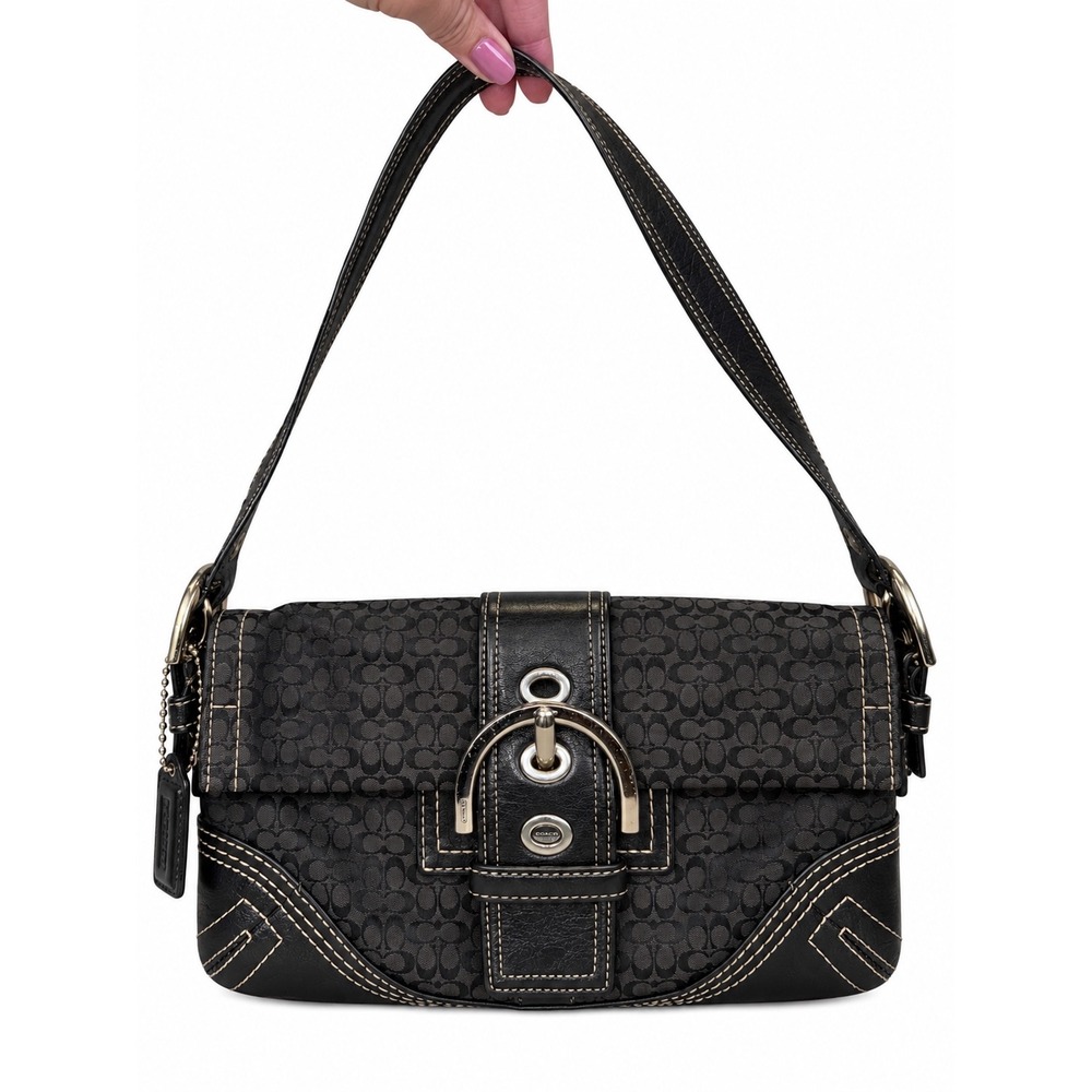 Coach Signature SoHo Black Jacquard 2005